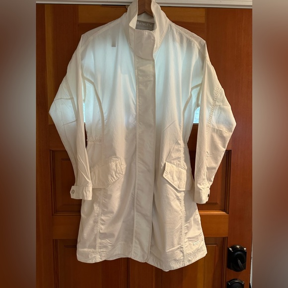 Athleta Jackets & Coats Athleta Vista Womens Cream Parka Jacket